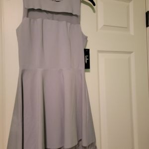 Lulus short dress, size x-small and grey color
